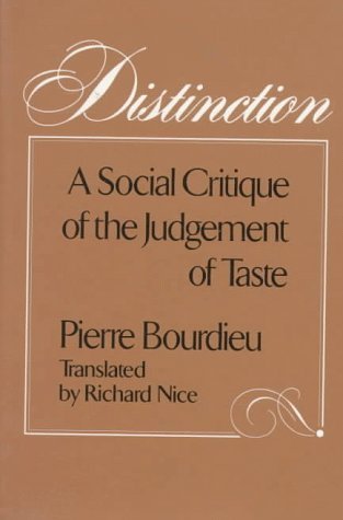 Distinction book cover