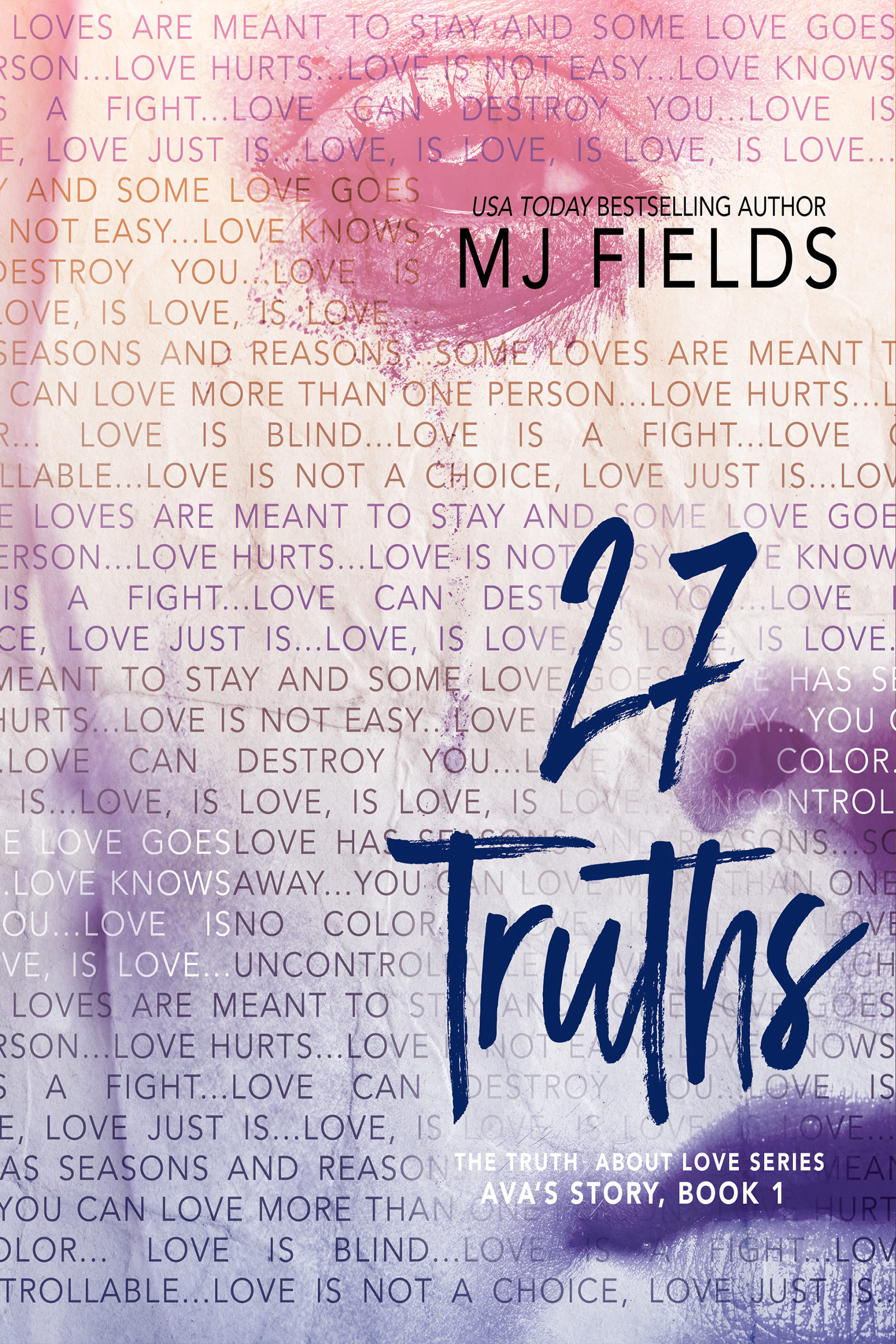 The Truth About Love book cover 1