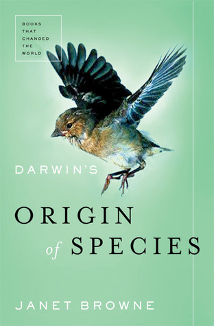 Darwin's Origin of Species book cover