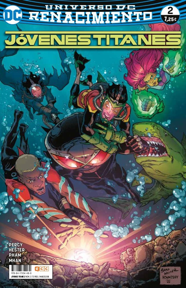 Jóvenes Titanes (Renacimiento) book cover 2