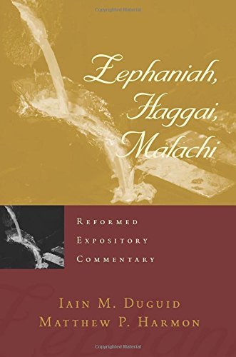 Zephaniah, Haggai, Malachi book cover
