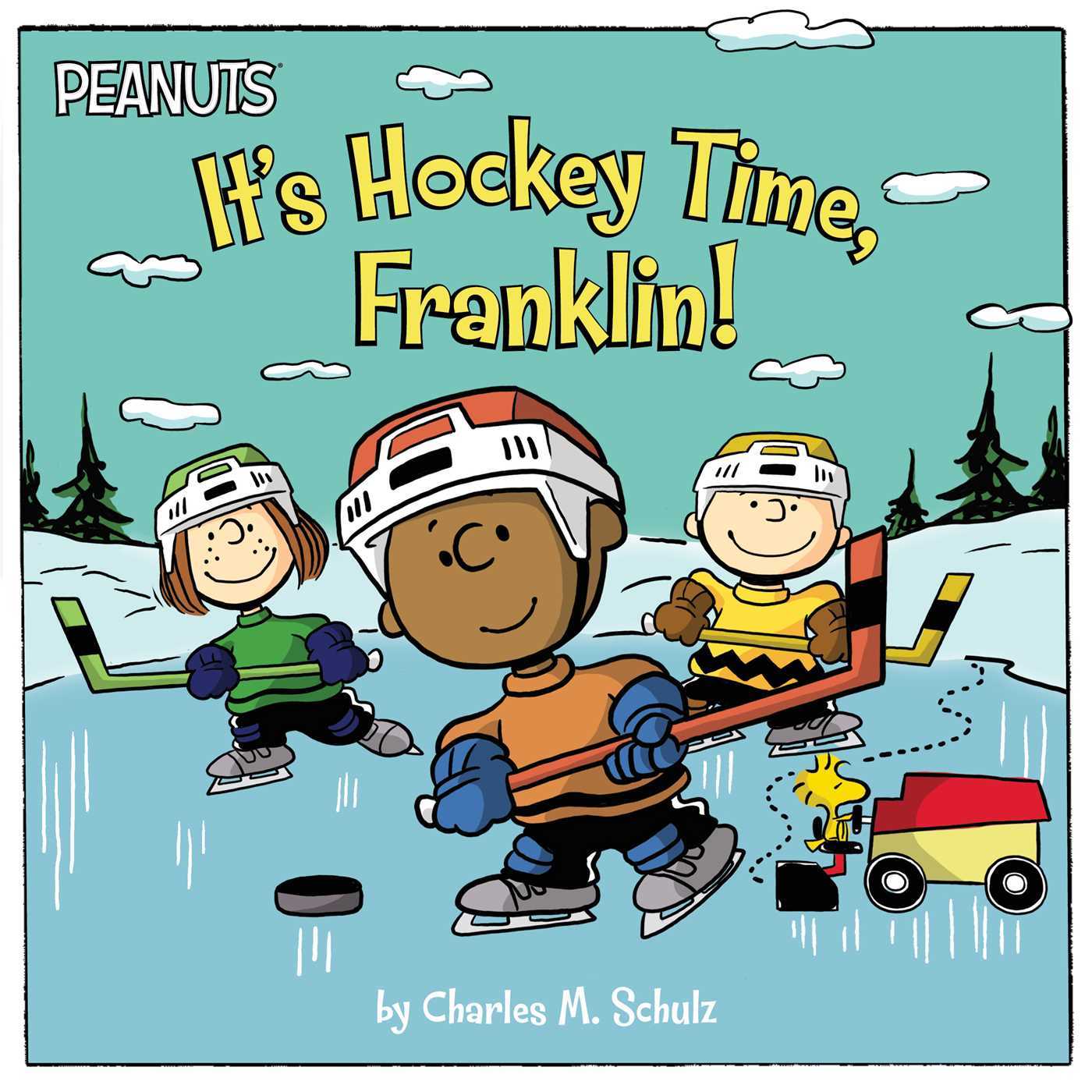 It's Hockey Time, Franklin! book cover
