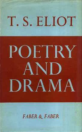 Poetry and Drama book cover