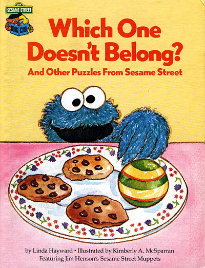 Which One Doesn't Belong? and Other Puzzles from Sesame Street book cover
