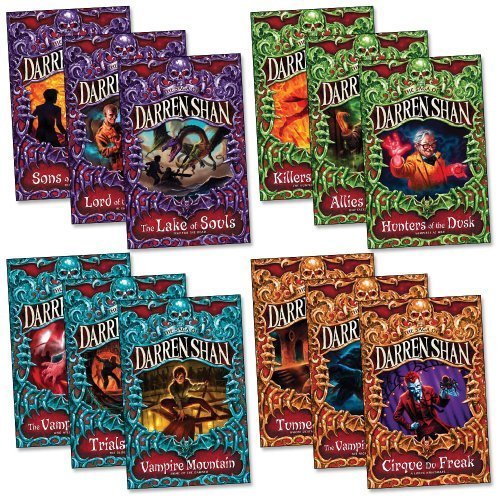 The Saga of Darren Shan Pack Books 1 - 12 book cover