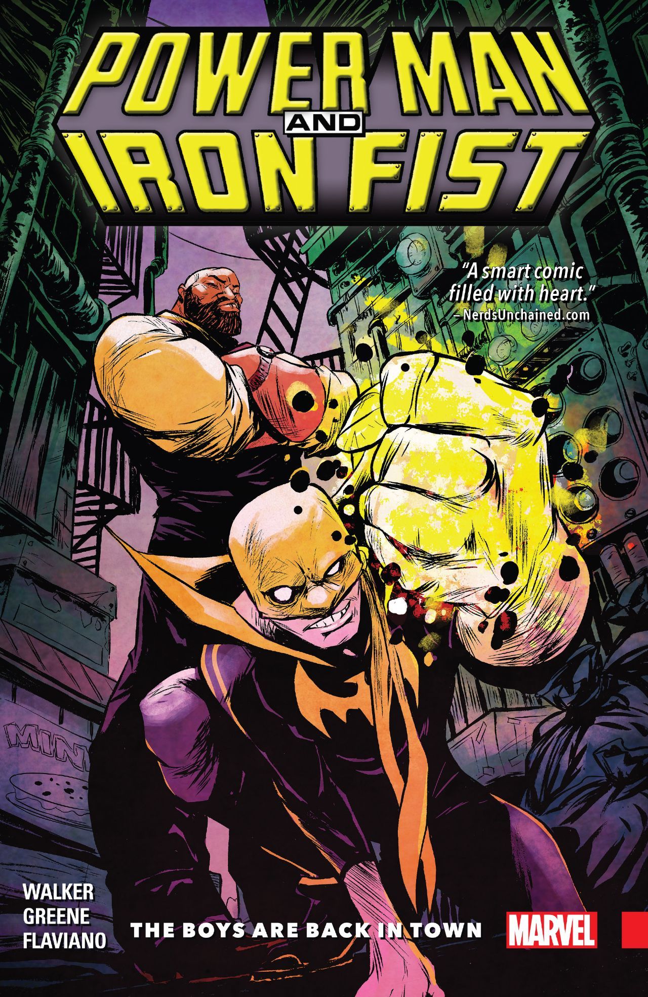 Power Man and Iron Fist (2016) book cover 1