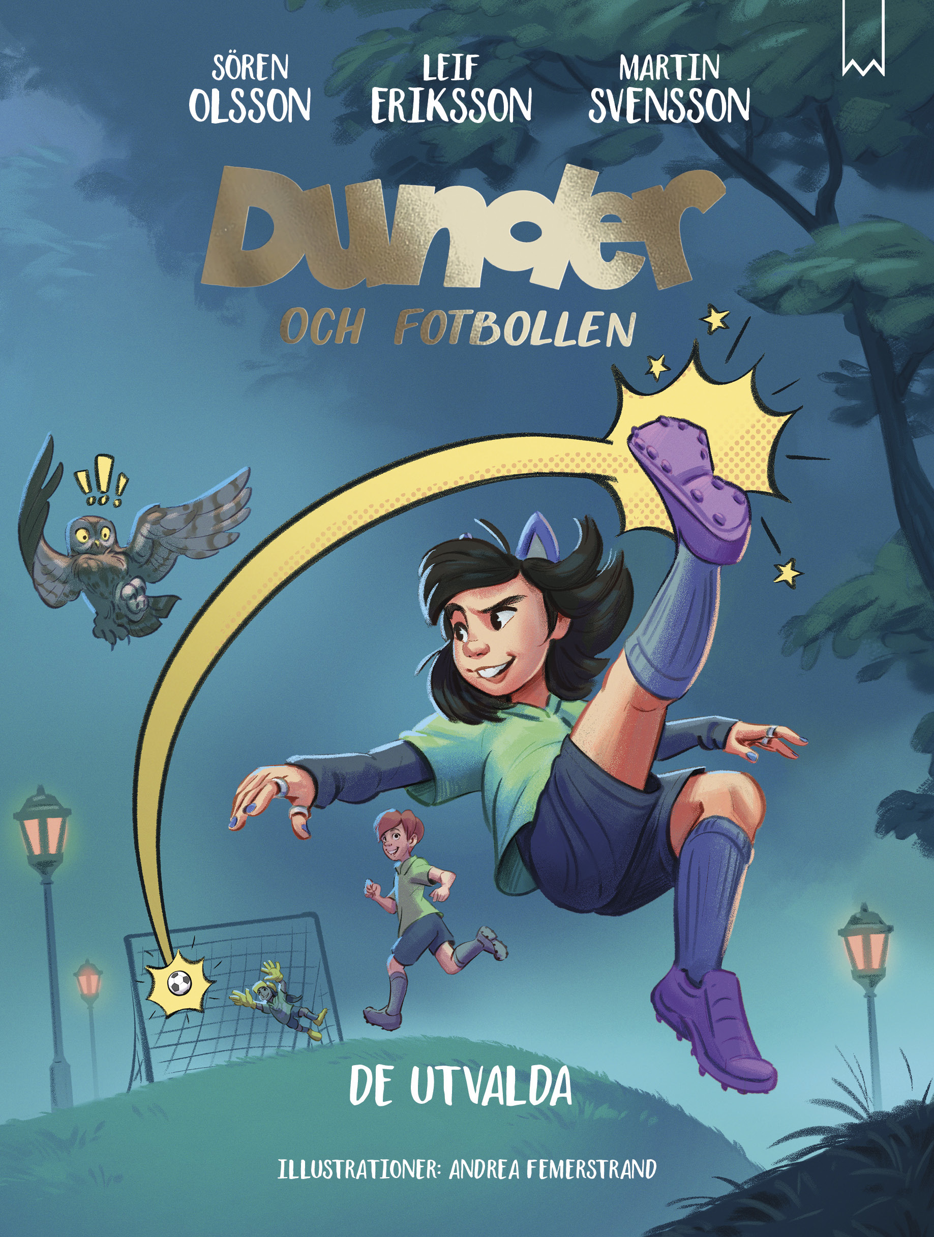 Dunder och fotbollen book cover 3