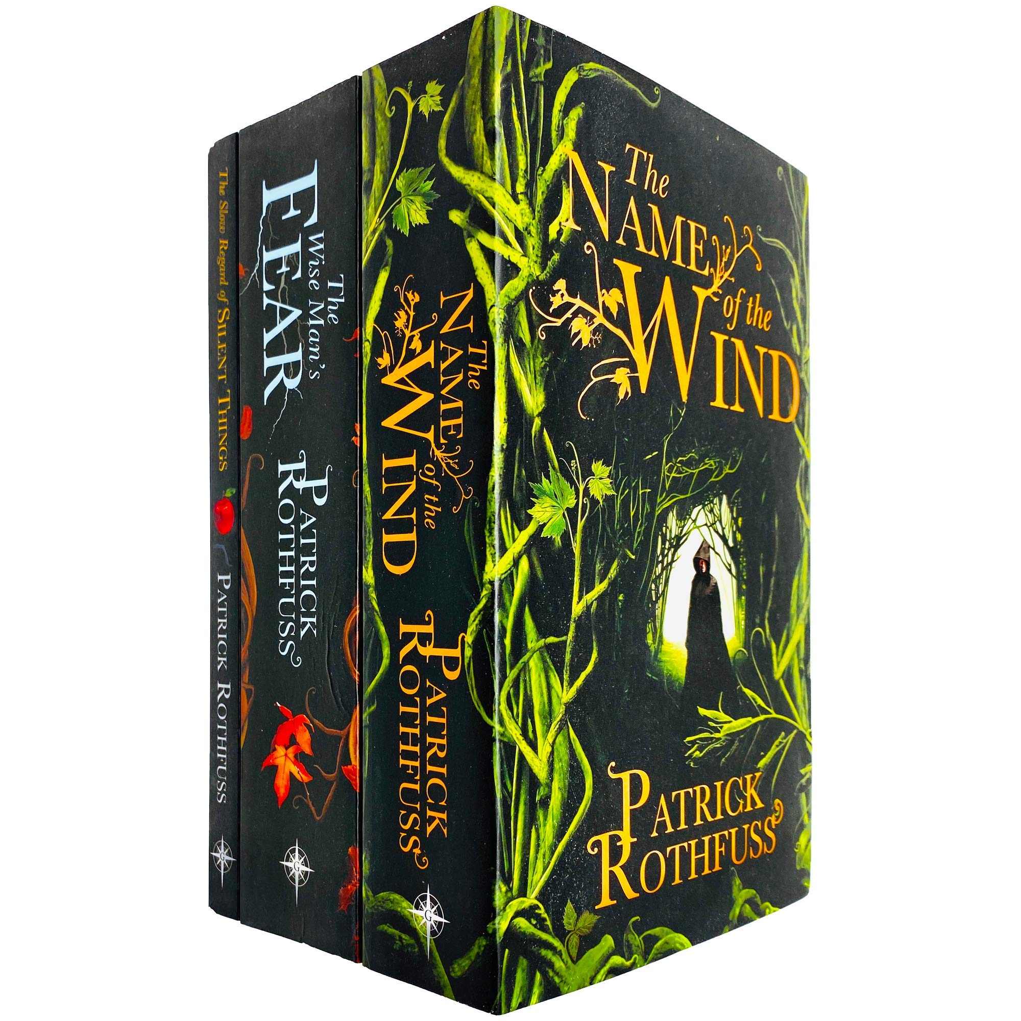 The Name of the Wind / The Wise Man's Fear / The Slow Regard of Silent Things book cover