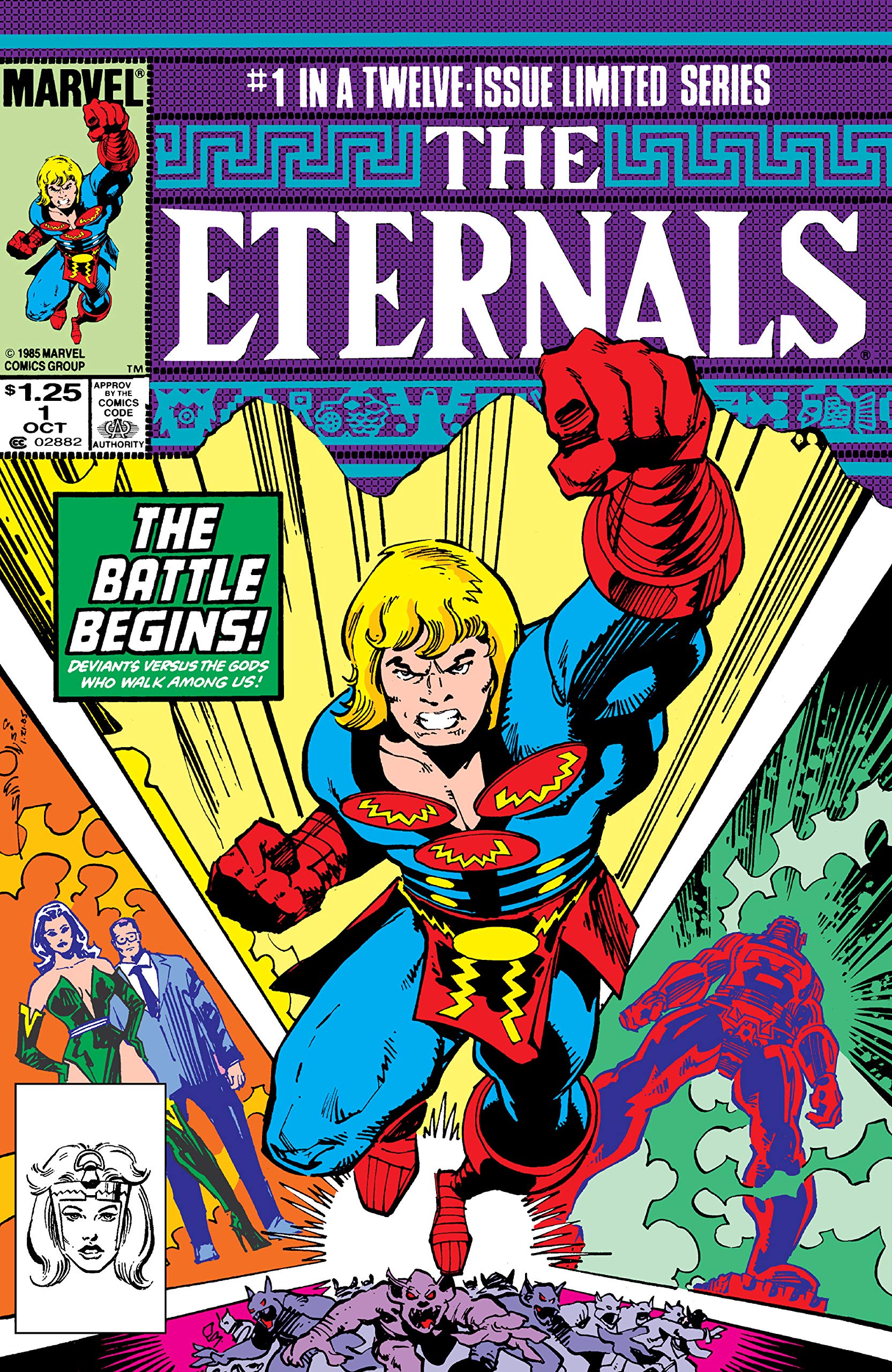 Eternals (1985) book cover 1