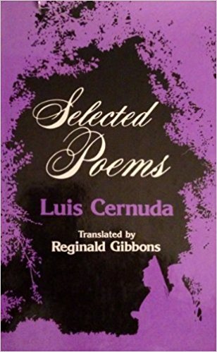 Selected Poems of Luis Cernuda book cover