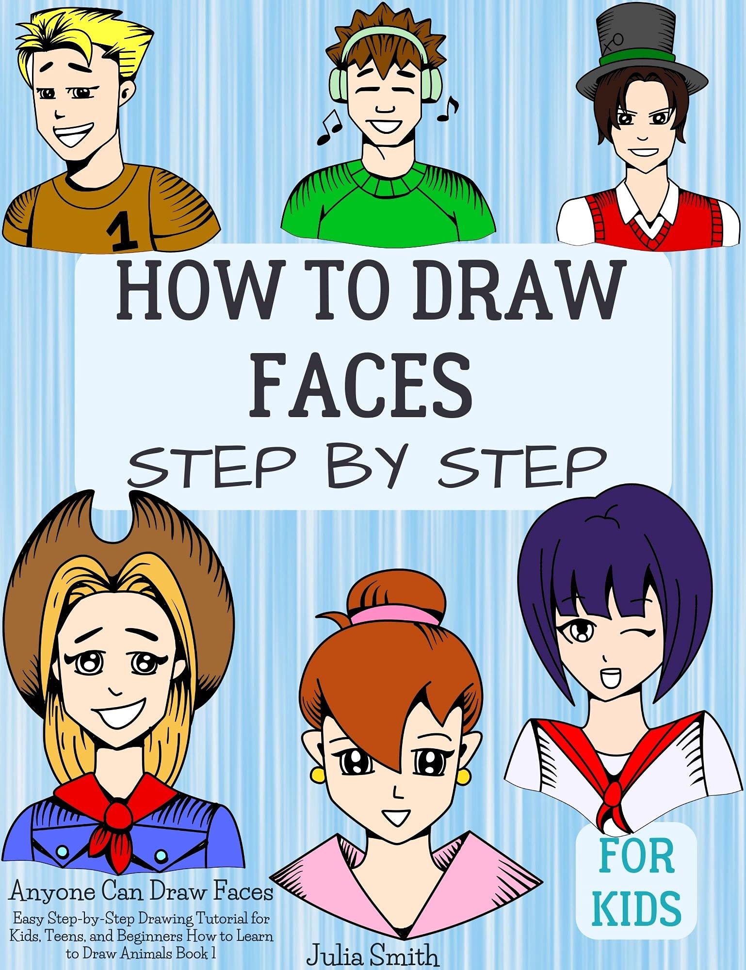 Anyone Can Draw Faces book cover