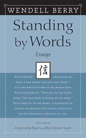 Standing by Words book cover