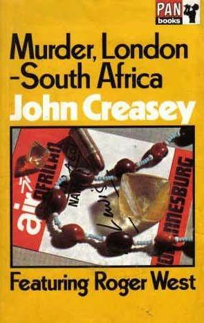Murder, London-South Africa book cover