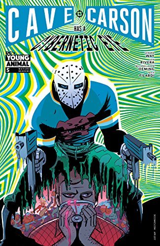 Cave Carson Has a Cybernetic Eye (2016-2017) #5 book cover