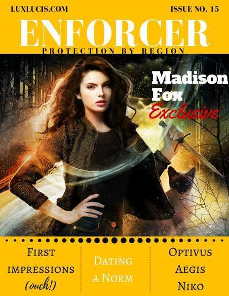 Enforcer Magazine Interviews Madison Fox book cover
