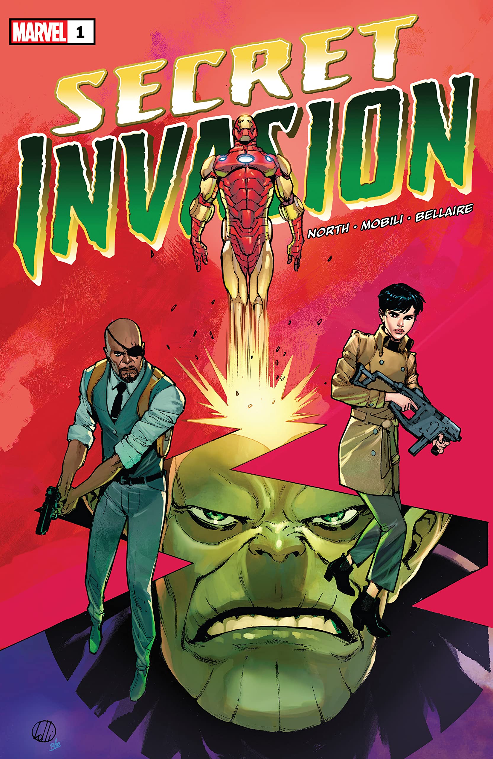 Secret Invasion (2022-2023) book cover 1