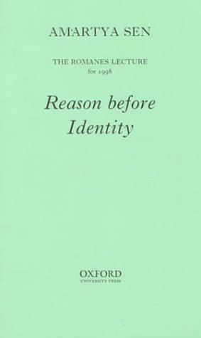 Reason Before Identity book cover