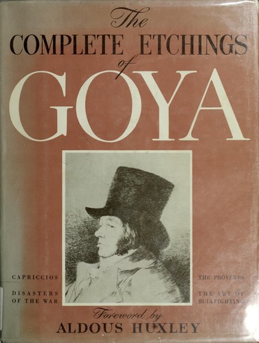 The Complete Etchings of Goya book cover