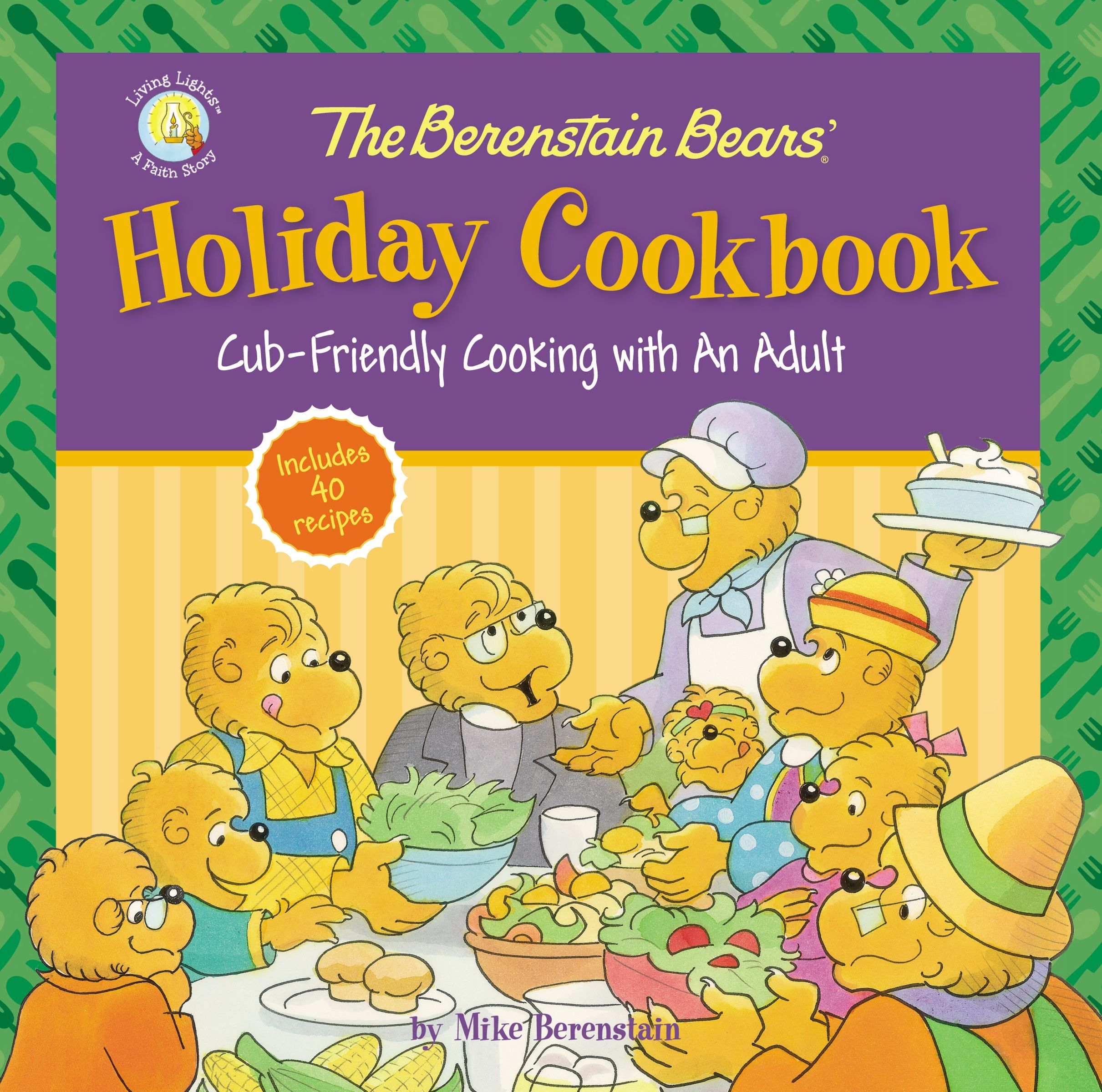 The Berenstain Bears' Holiday Cookbook book cover