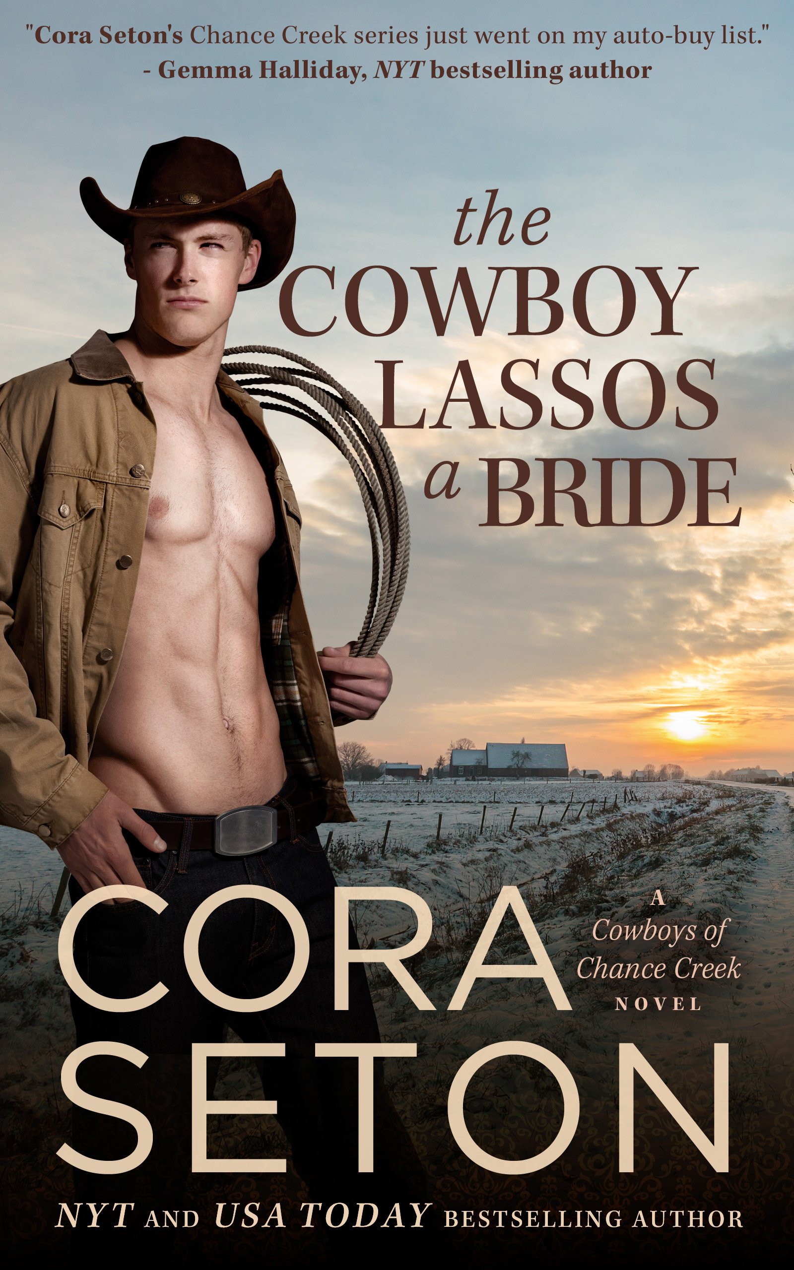 The Cowboy Lassos a Bride book cover