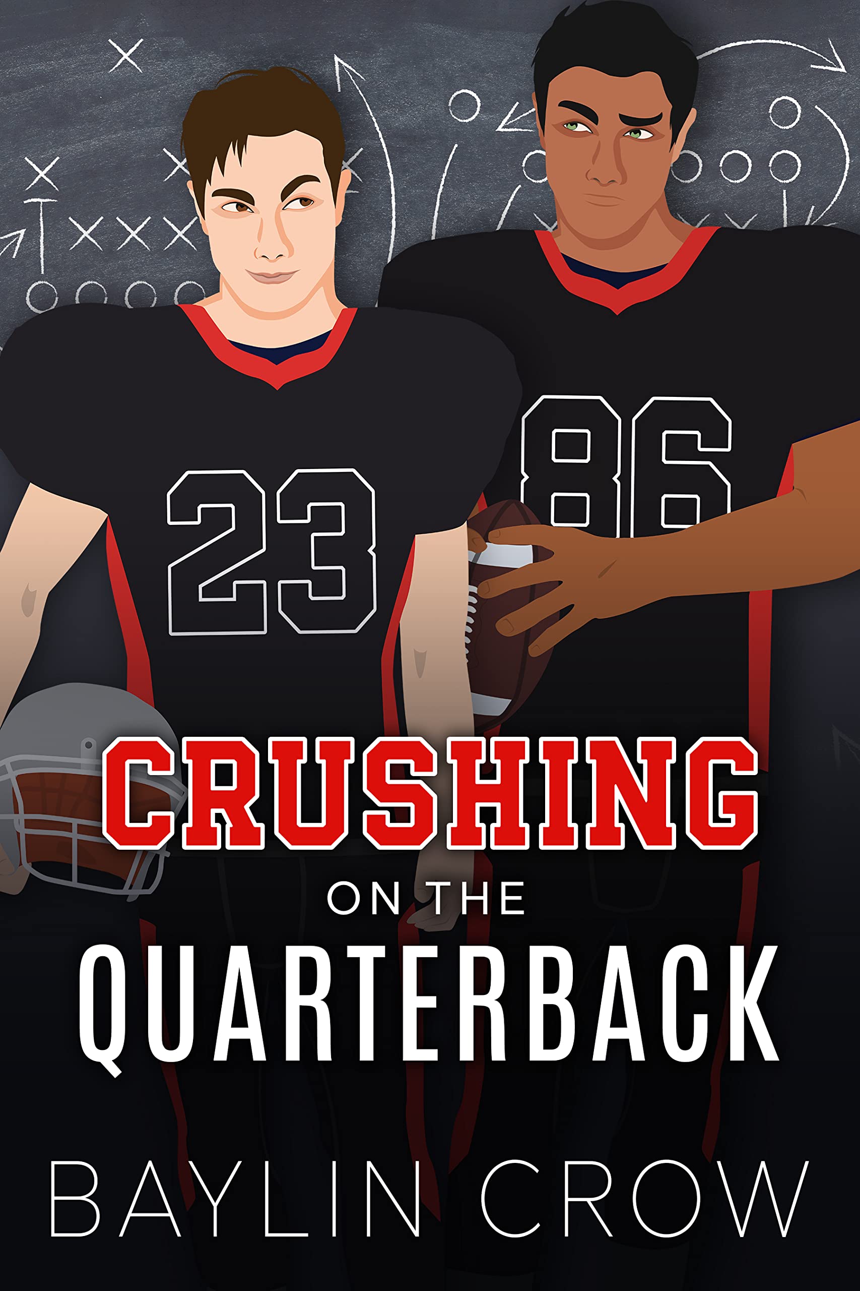 Crushing on the Quarterback book cover
