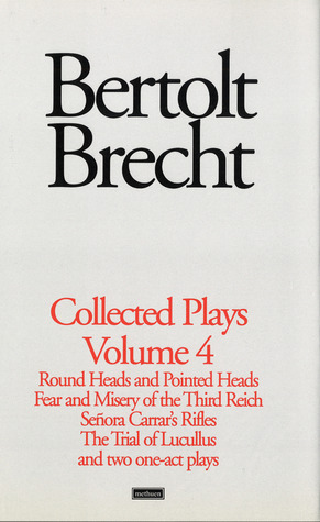 Brecht Collected Plays book cover 3