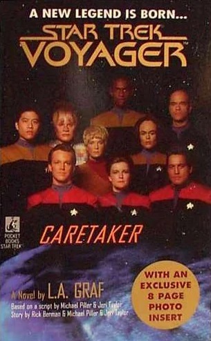 Star Trek Voyager book cover 1