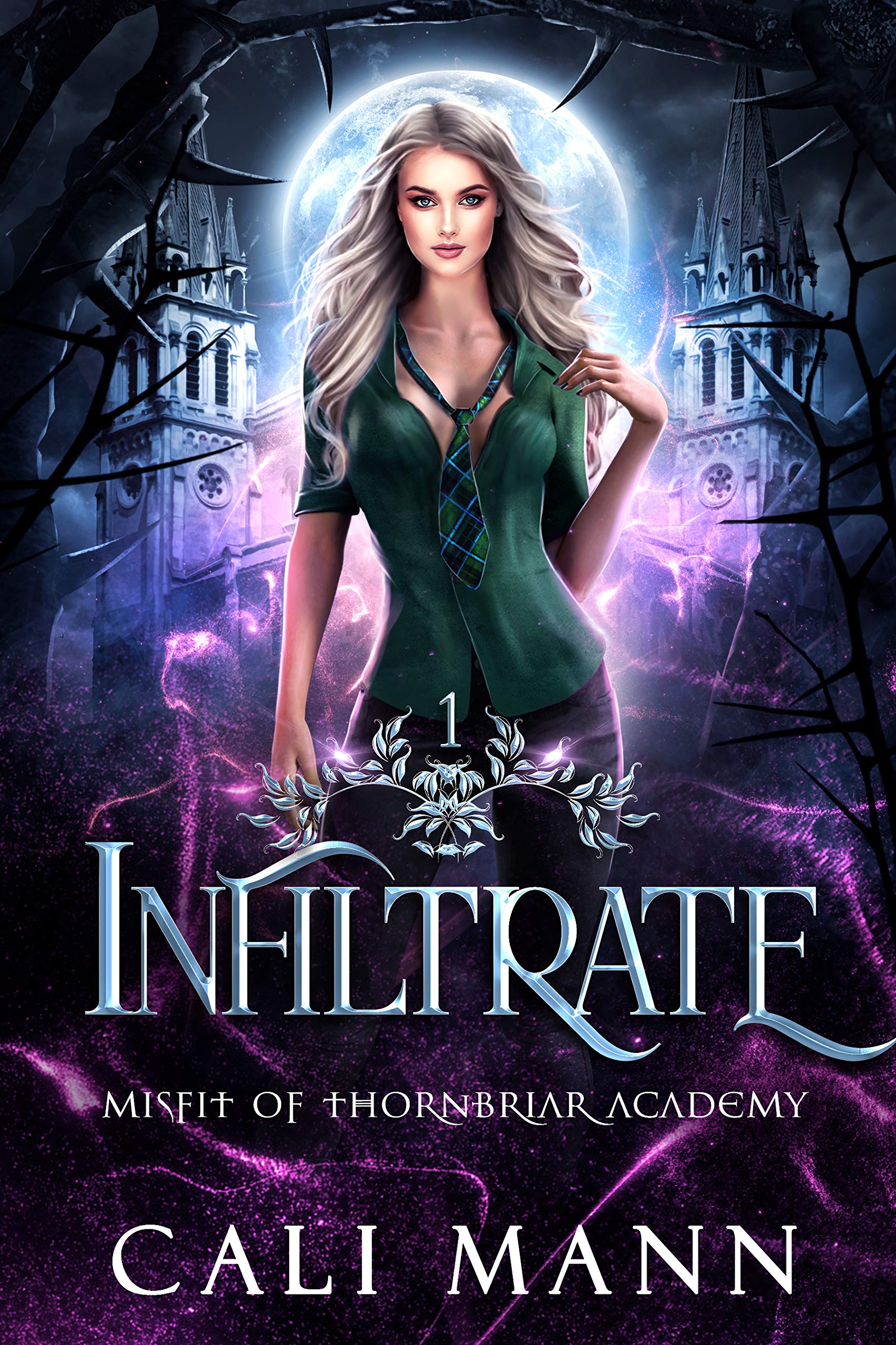 Misfit of Thornbriar Academy book cover 1