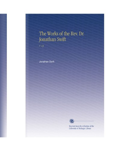 The works of Jonathan Swift .. book cover