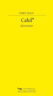 Cahil - Aforizmalar book cover