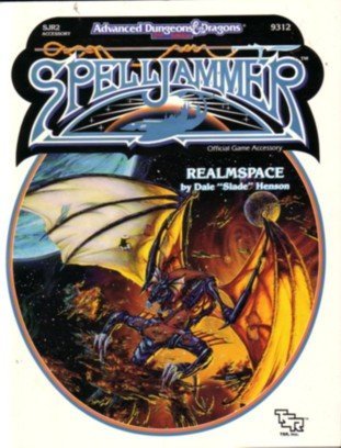 Advanced Dungeons & Dragons/Spelljammer book cover 1
