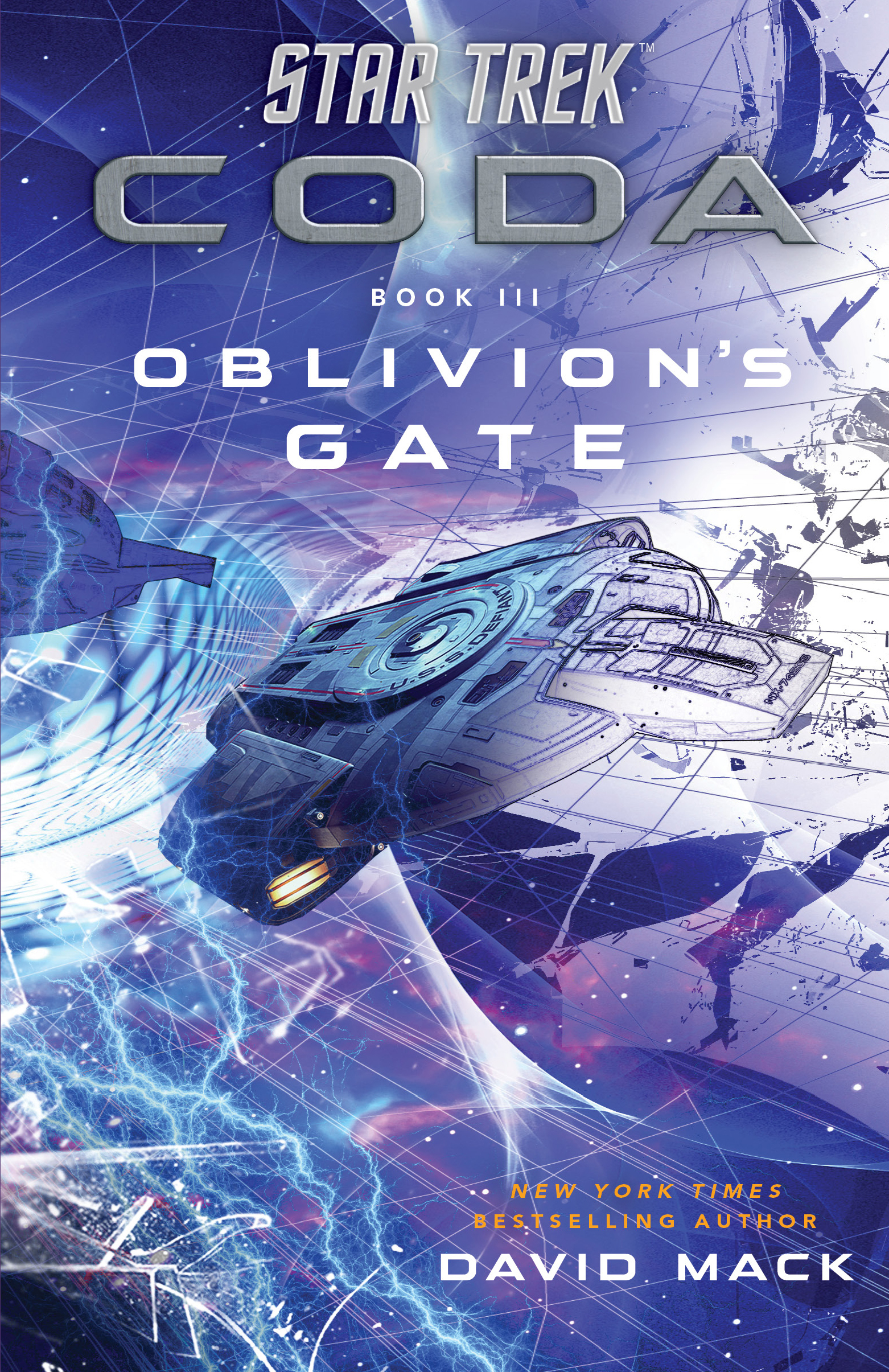 Star Trek: Coda book cover 3