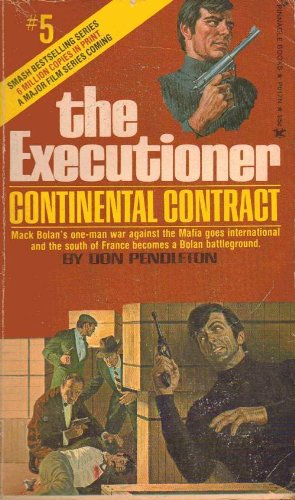 The Executioner #5 Continental Contract book cover