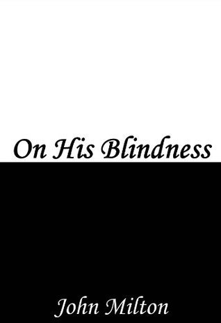 On His Blindness book cover