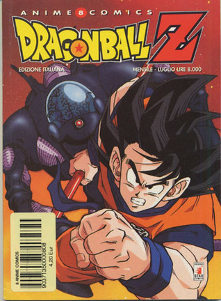 Dragon Ball Z Anime Comics book cover 2