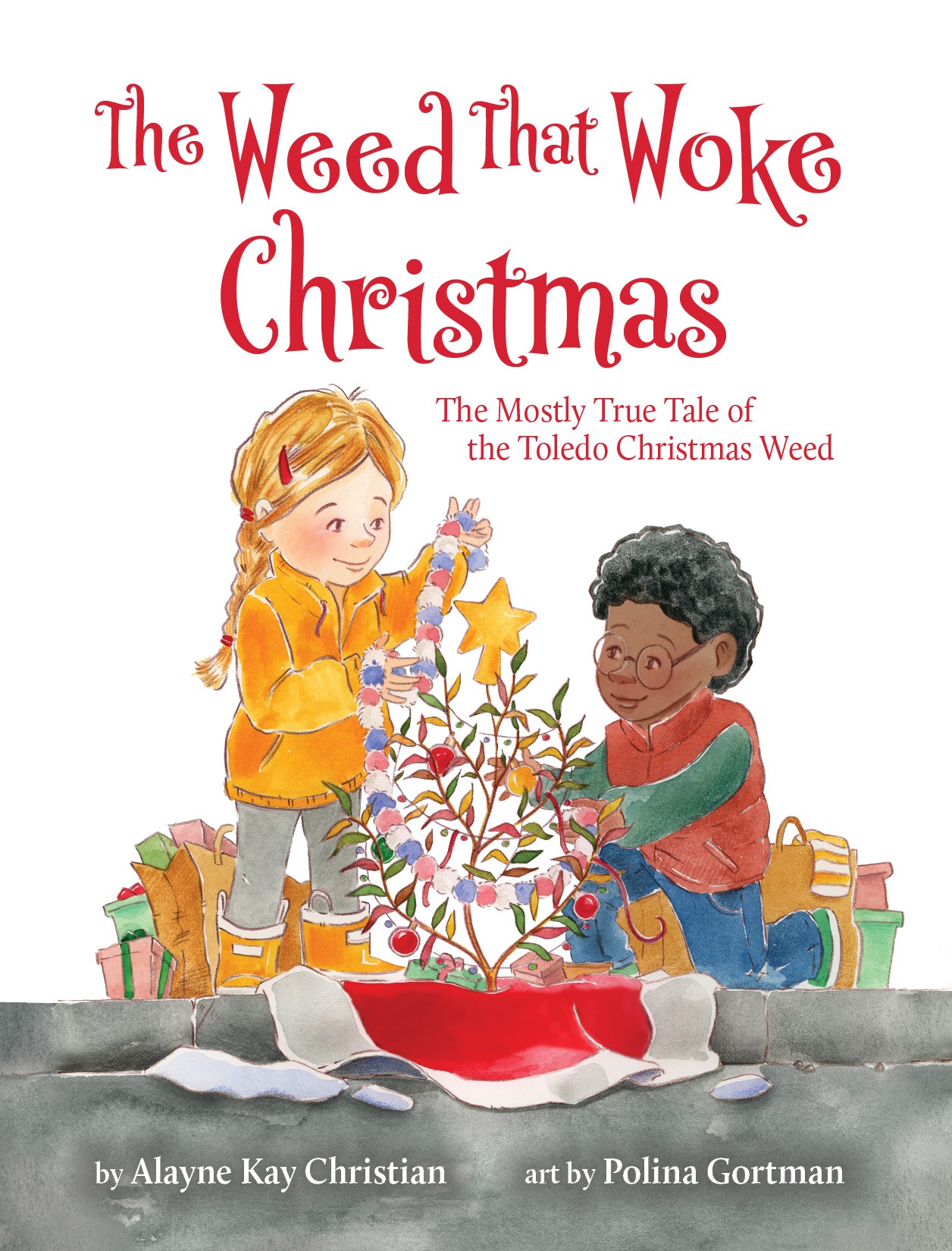 The Weed That Woke Christmas book cover