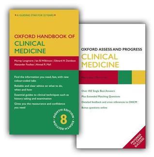 Oxford Handbook of Clinical Medicine Eighth Edition and Oxford Assess and Progress Clinical Medicine Pack book cover