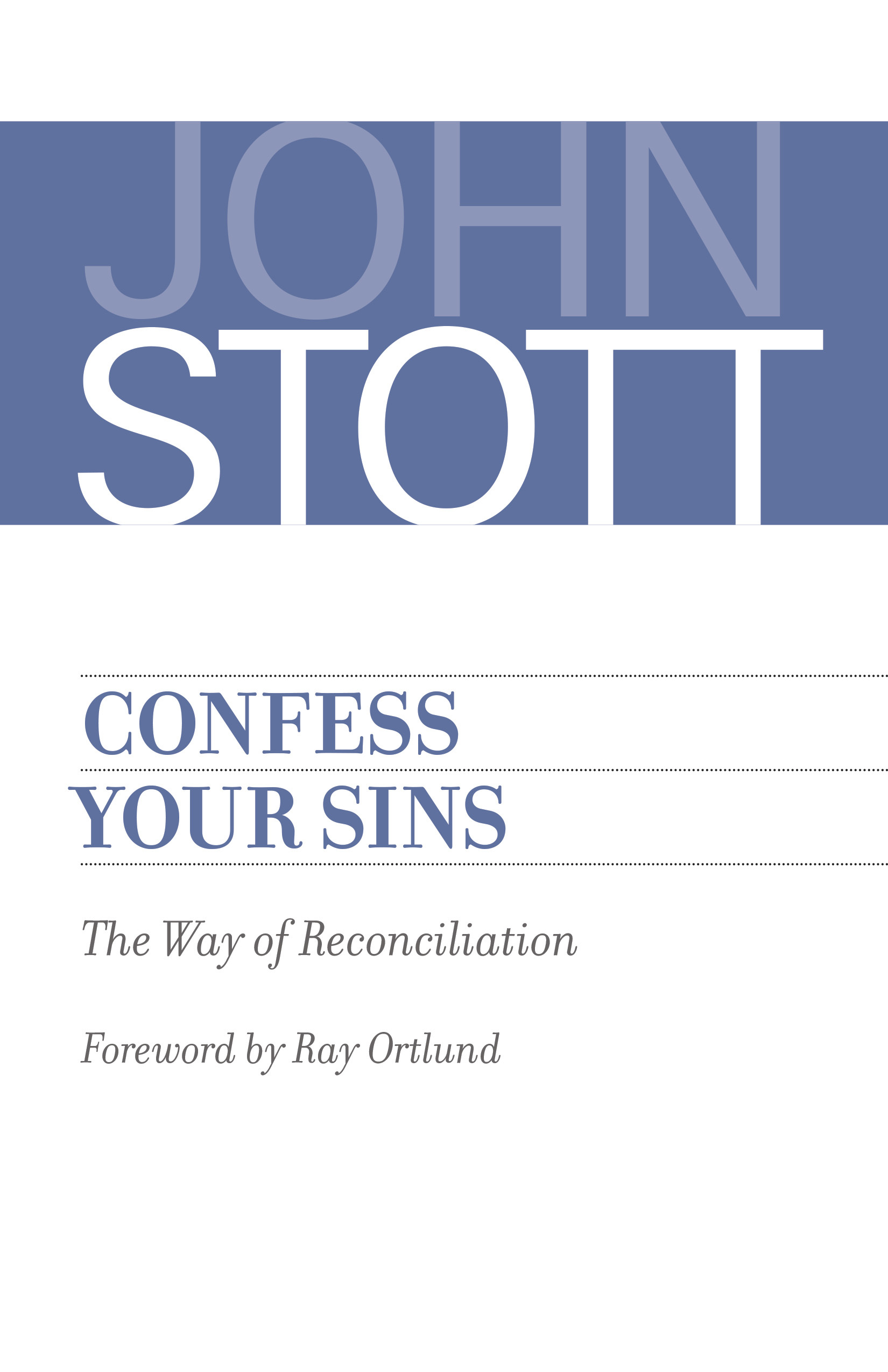 Confess Your Sins book cover