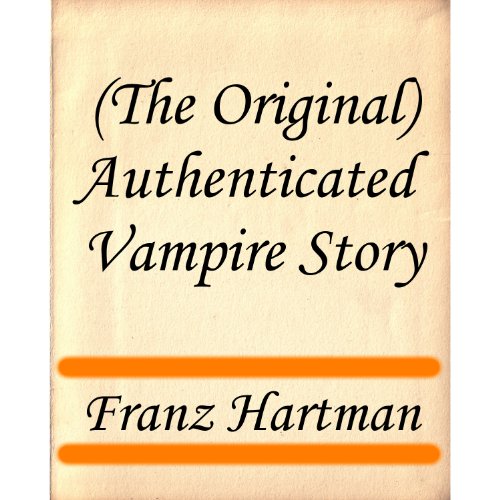 (The Original) Authenticated Vampire Story book cover