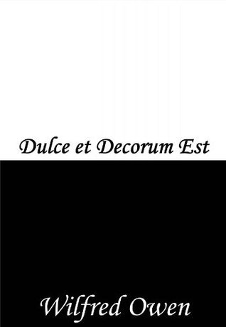Dulce et Decorum Est book cover