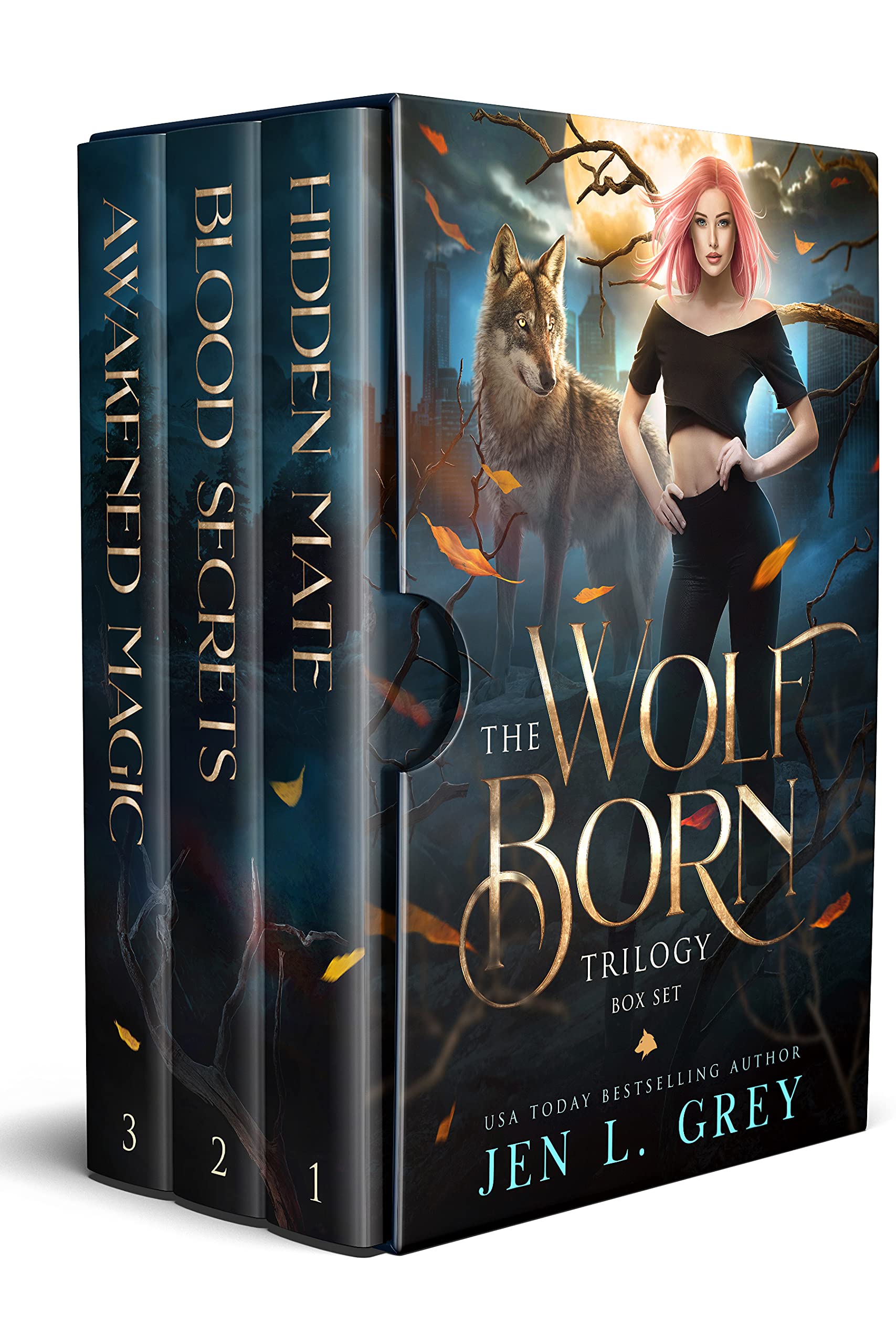 The Wolf Born Trilogy Box Set book cover
