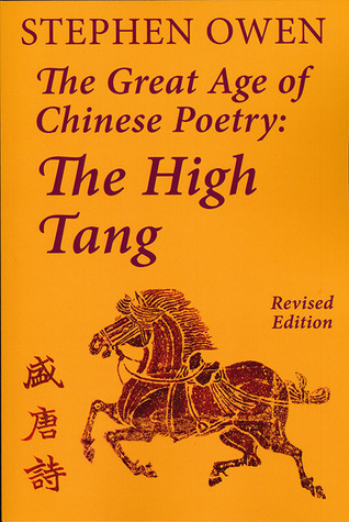 The Great Age of Chinese Poetry book cover