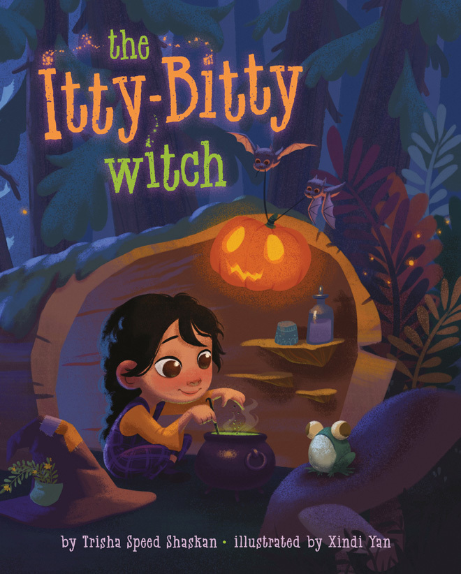 The Itty-Bitty Witch book cover