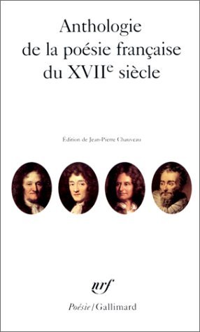 Anthologie de la poésie française du XVIIᵉ siècle book cover