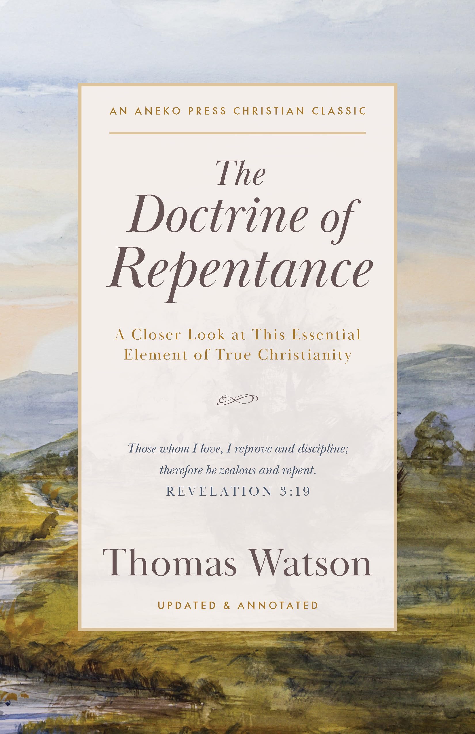 The Doctrine of Repentance book cover