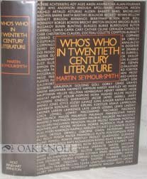 Who's Who in Twentieth-Century Literature book cover