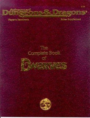 The Complete Book of Dwarves book cover
