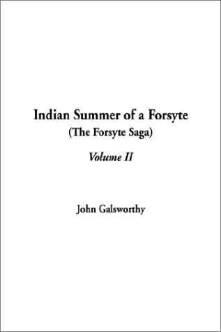 Indian Summer of a Forsyte book cover