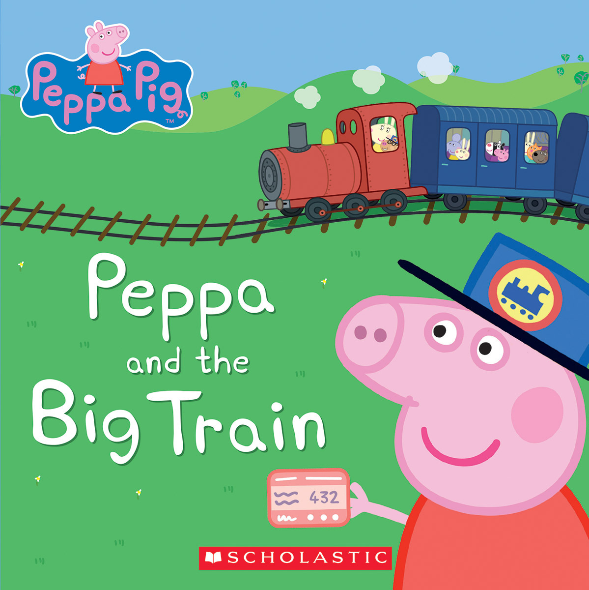 Peppa and the Big Train book cover