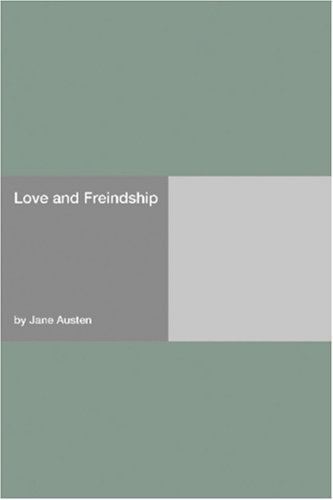 Love and Freindship book cover